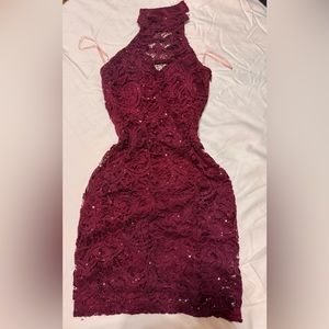 Sequin mini dress